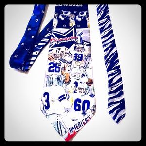 Vintage Dallas Cowboys NFL Silk Neck Tie